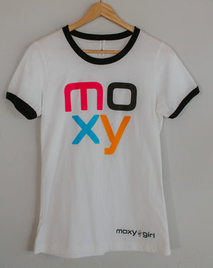 Moxy short sleeve ringer tee